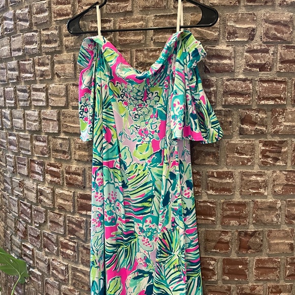Lilly Pulitzer Off the Shoulder Dress - Picture 1 of 3